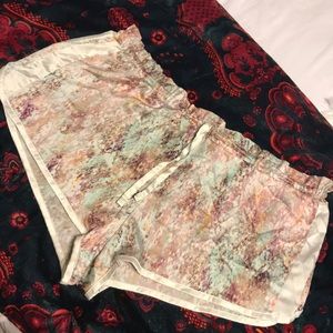 victoria’s secret sleep satin shorts